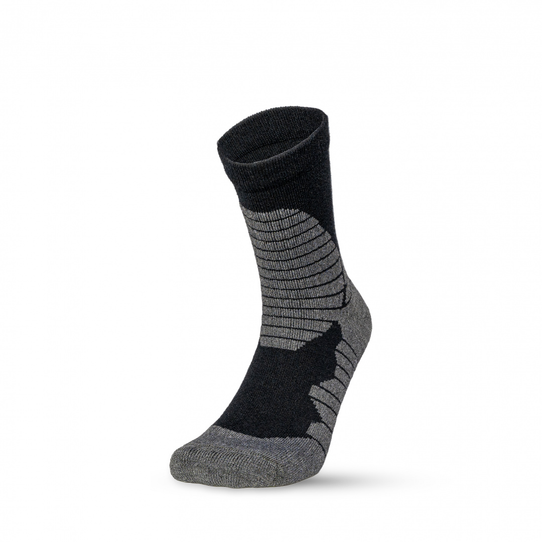 Altai Merino -15 серый-чёрный спереди