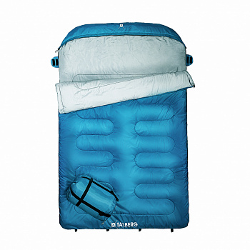 AOSTA DOUBLE 0°C, двехместный спальный мешок