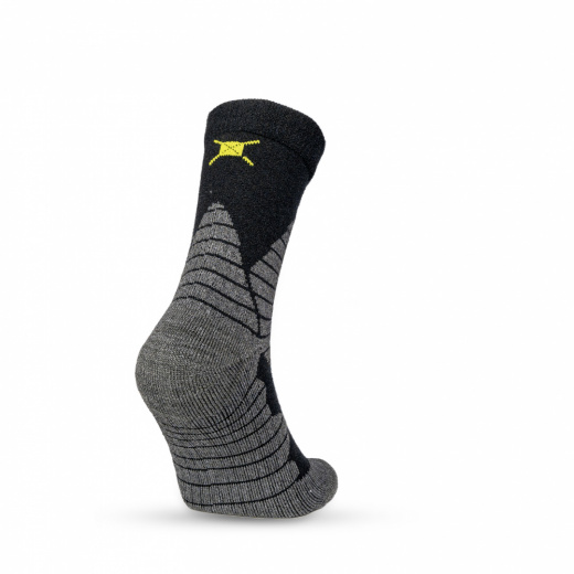 Altai Merino -15 серый-чёрный сзади