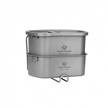 CA2117 Titanium Canteen Mesh Kit набор походной посуды