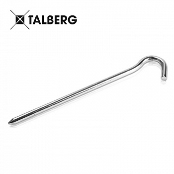 TLTA-019, Набор алюм. круглых колышков, 18см (10шт.) 